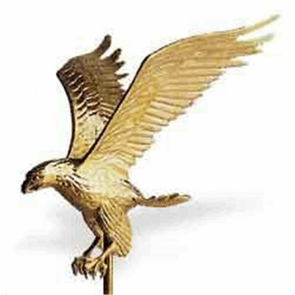 Ss Collectibles Gold Aluminum Flying Eagle for Outdoor Flagpoles SS2521664